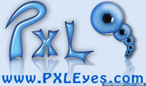 Creation of PXLeyes.com: Final Result